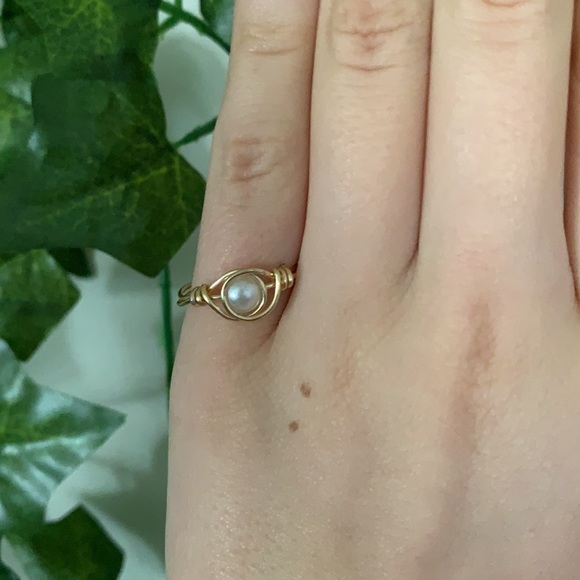 Handmade nest wire rings (pack of 3) - Picture 4 of 6